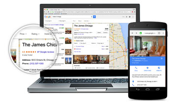 Virtual Tour and Hotel Searches On Google